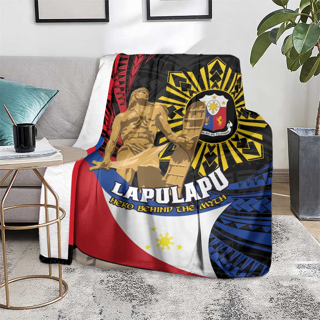 Lapulapu The First Filipino Hero Blanket Polynesian Pattern LT01 - Polynesian Pride