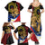 Personalized Lapulapu The First Filipino Hero Family Matching Summer Maxi Dress and Hawaiian Shirt Polynesian Pattern