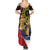 Personalized Lapulapu The First Filipino Hero Family Matching Summer Maxi Dress and Hawaiian Shirt Polynesian Pattern