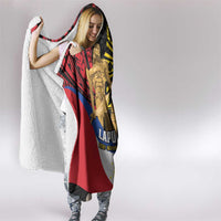 Lapulapu The First Filipino Hero Hooded Blanket Polynesian Pattern LT01 - Polynesian Pride