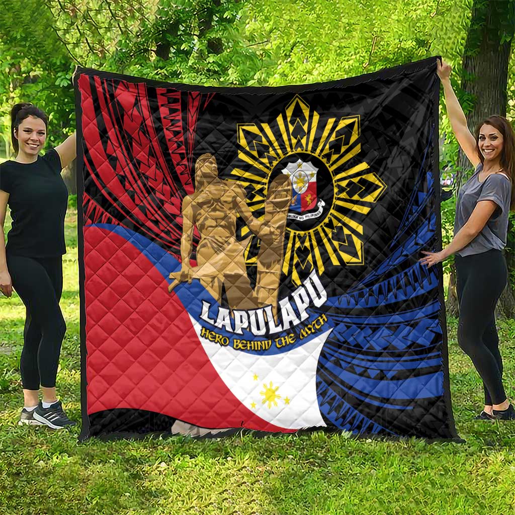Lapulapu The First Filipino Hero Quilt Polynesian Pattern LT01 - Polynesian Pride