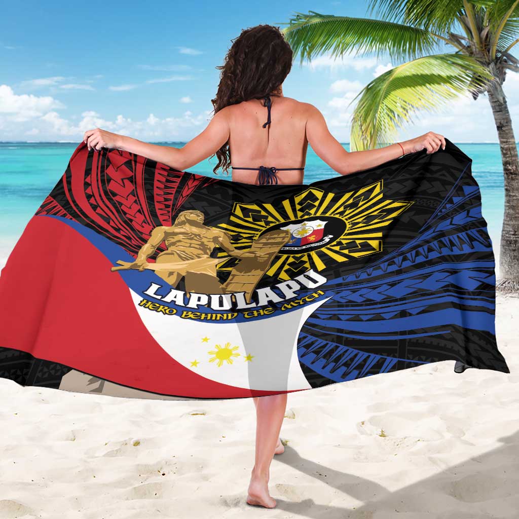 Lapulapu The First Filipino Hero Sarong Polynesian Pattern LT01 - Polynesian Pride