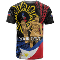 Personalized Lapulapu The First Filipino Hero T Shirt Polynesian Pattern LT01 - Polynesian Pride