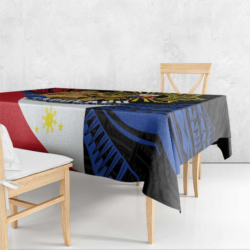 Lapulapu The First Filipino Hero Tablecloth Polynesian Pattern LT01 - Polynesian Pride