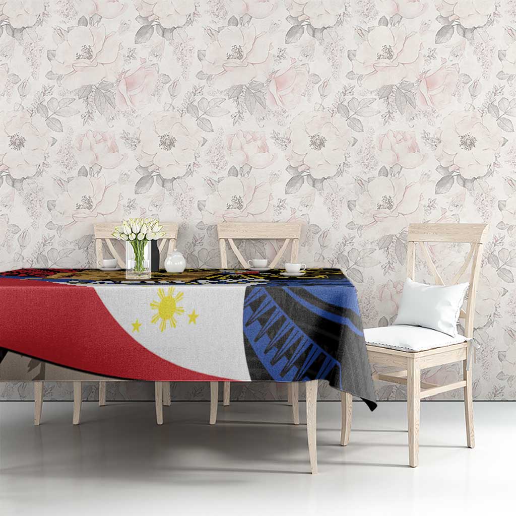 Lapulapu The First Filipino Hero Tablecloth Polynesian Pattern LT01 - Polynesian Pride