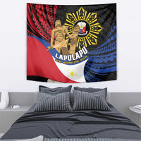 Lapulapu The First Filipino Hero Tapestry Polynesian Pattern LT01 - Polynesian Pride