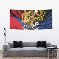 Lapulapu The First Filipino Hero Tapestry Polynesian Pattern LT01 - Polynesian Pride