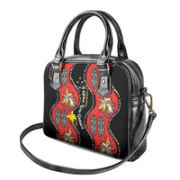 Papua New Guinea 50th Independence Shoulder Handbag PNG Batik Pattern LT01 - Polynesian Pride