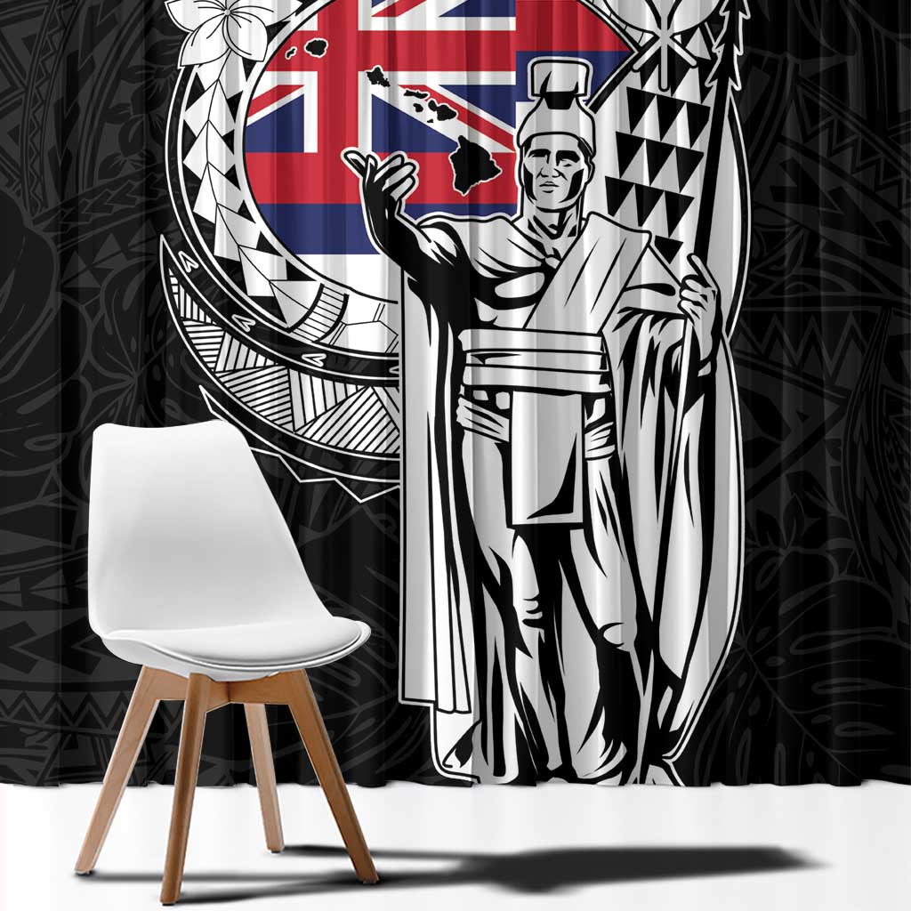 Hawaii King Kamehameha Window Curtain Flag Polynesian Pattern LT01 - Polynesian Pride