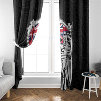Hawaii King Kamehameha Window Curtain Flag Polynesian Pattern LT01 - Polynesian Pride