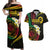 Vanuatu Independence Day Couples Matching Off Shoulder Maxi Dress and Hawaiian Shirt Yumi 44th Hapi Indipendens Dei