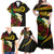 Vanuatu Independence Day Family Matching Off Shoulder Maxi Dress and Hawaiian Shirt Yumi 44th Hapi Indipendens Dei