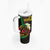 Vanuatu Independence Day Tumbler With Handle Yumi 44th Hapi Indipendens Dei