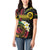 Vanuatu Independence Day Women Polo Shirt Yumi 44th Hapi Indipendens Dei