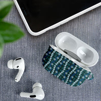 Pikake Maile Tiare Lei AirPods Case Polu Lauhala Pattern LT01 - Polynesian Pride