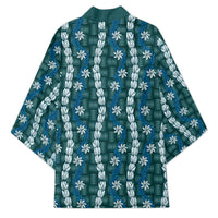 Pikake Maile Tiare Lei Kimono Polu Lauhala Pattern LT01 - Polynesian Pride