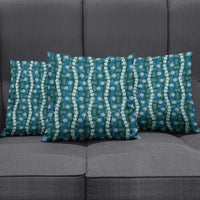 Pikake Maile Tiare Lei Pillow Cover Polu Lauhala Pattern LT01 - Polynesian Pride