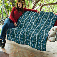 Pikake Maile Tiare Lei Quilt Polu Lauhala Pattern LT01 - Polynesian Pride