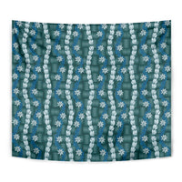 Pikake Maile Tiare Lei Tapestry Polu Lauhala Pattern LT01 - Polynesian Pride