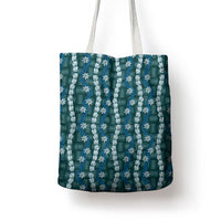 Pikake Maile Tiare Lei Tote Bag Polu Lauhala Pattern LT01 - Polynesian Pride