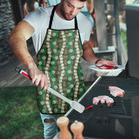 Pikake Maile Tiare Lei Apron Omaomao Lauhala Pattern LT01 - Polynesian Pride