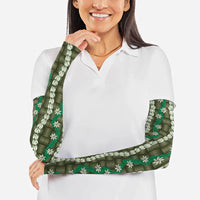 Pikake Maile Tiare Lei Arm Sleeves Omaomao Lauhala Pattern LT01 - Polynesian Pride