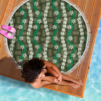 Pikake Maile Tiare Lei Beach Blanket Omaomao Lauhala Pattern LT01 - Polynesian Pride