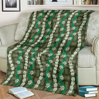 Pikake Maile Tiare Lei Blanket Omaomao Lauhala Pattern LT01 - Polynesian Pride