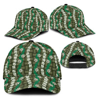 Pikake Maile Tiare Lei Classic Cap Omaomao Lauhala Pattern LT01 - Polynesian Pride