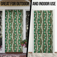 Pikake Maile Tiare Lei Door Cover Omaomao Lauhala Pattern LT01 - Polynesian Pride