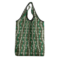 Pikake Maile Tiare Lei Grocery Bag Omaomao Lauhala Pattern LT01 - Polynesian Pride
