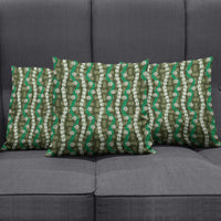 Pikake Maile Tiare Lei Pillow Cover Omaomao Lauhala Pattern LT01 - Polynesian Pride
