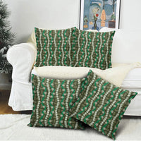Pikake Maile Tiare Lei Pillow Cover Omaomao Lauhala Pattern LT01 - Polynesian Pride