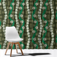 Pikake Maile Tiare Lei Window Curtain Omaomao Lauhala Pattern LT01 - Polynesian Pride