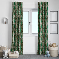 Pikake Maile Tiare Lei Window Curtain Omaomao Lauhala Pattern LT01 - Polynesian Pride
