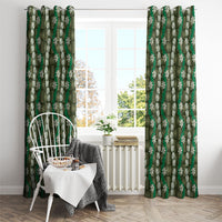 Pikake Maile Tiare Lei Window Curtain Omaomao Lauhala Pattern LT01 - Polynesian Pride