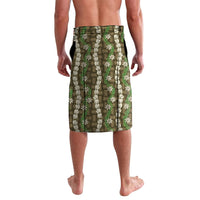 Pikake Maile Tiare Lei Lavalava Natural Lauhala Pattern LT01 - Polynesian Pride