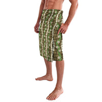 Pikake Maile Tiare Lei Lavalava Natural Lauhala Pattern LT01 - Polynesian Pride