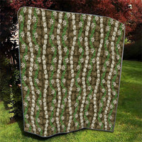 Pikake Maile Tiare Lei Quilt Natural Lauhala Pattern LT01 - Polynesian Pride