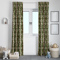 Pikake Maile Tiare Lei Window Curtain Natural Lauhala Pattern LT01 - Polynesian Pride