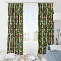 Pikake Maile Tiare Lei Window Curtain Natural Lauhala Pattern LT01 - Polynesian Pride