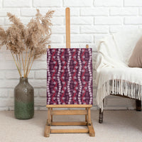 Pikake Maile Tiare Lei Canvas Wall Art Akala Lauhala Pattern LT01 - Polynesian Pride