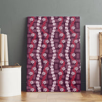 Pikake Maile Tiare Lei Canvas Wall Art Akala Lauhala Pattern LT01 - Polynesian Pride