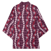 Pikake Maile Tiare Lei Kimono Akala Lauhala Pattern LT01 - Polynesian Pride