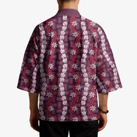 Pikake Maile Tiare Lei Kimono Akala Lauhala Pattern LT01 - Polynesian Pride