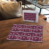 Pikake Maile Tiare Lei Puzzle Akala Lauhala Pattern LT01 - Polynesian Pride
