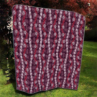 Pikake Maile Tiare Lei Quilt Akala Lauhala Pattern LT01 - Polynesian Pride