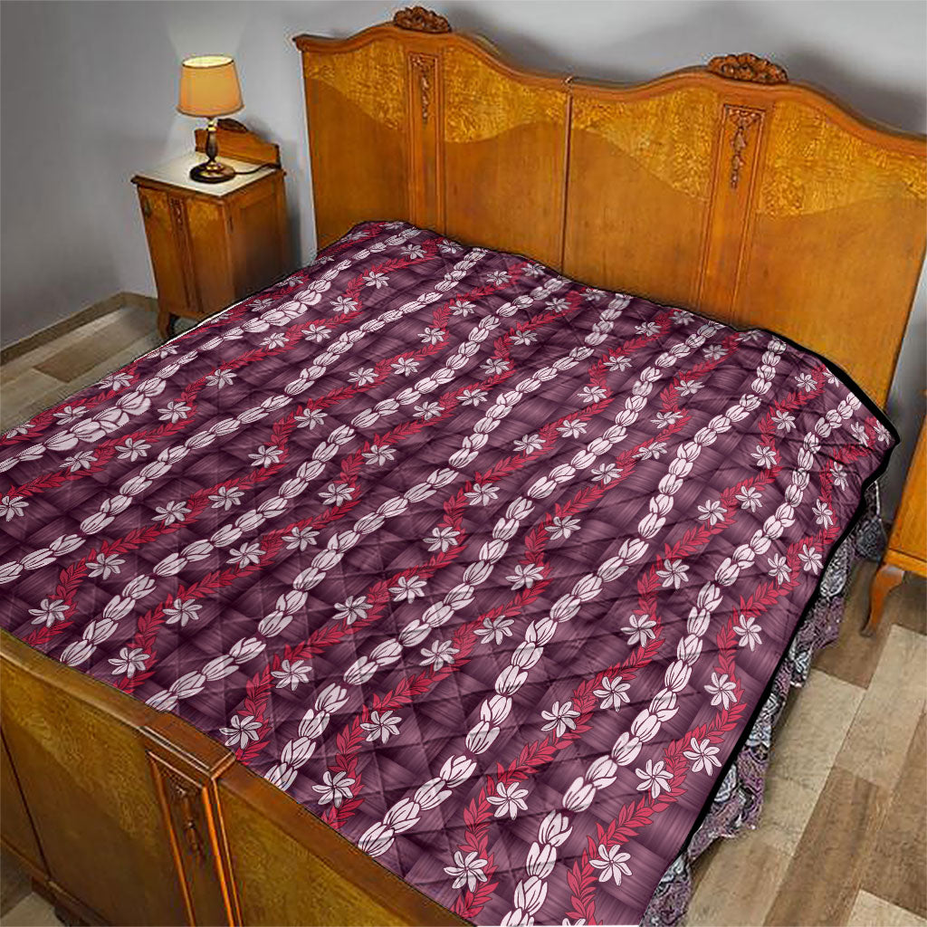 Pikake Maile Tiare Lei Quilt Akala Lauhala Pattern LT01 - Polynesian Pride