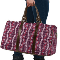 Pikake Maile Tiare Lei Travel Bag Akala Lauhala Pattern LT01 - Polynesian Pride