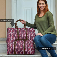Pikake Maile Tiare Lei Travel Bag Akala Lauhala Pattern LT01 - Polynesian Pride
